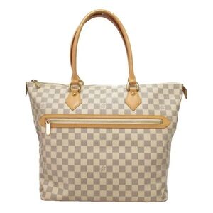 LOUIS VUITTON Damier Azur Saleya GM